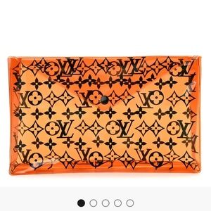 Authentic Louis Vuitton PVC monogram pouch